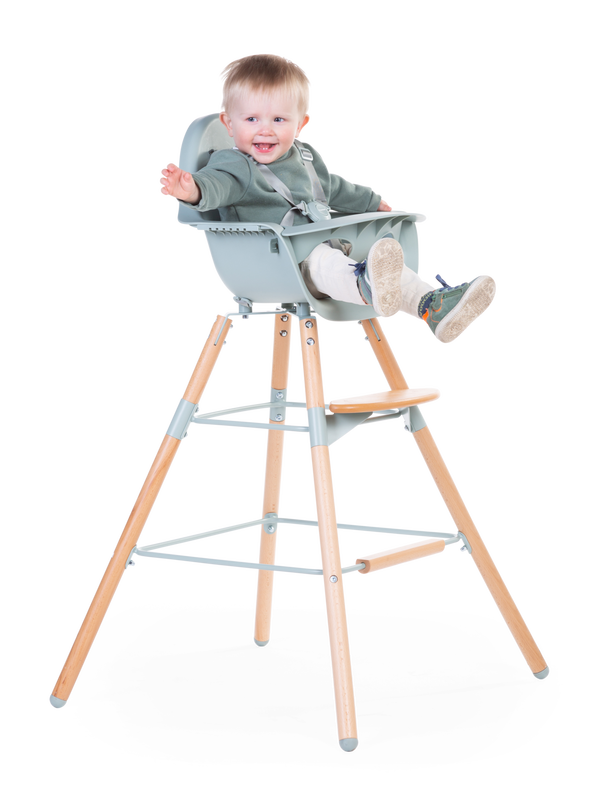 Evolu Extra Set Long Legs + Footrest - Wood - Mint