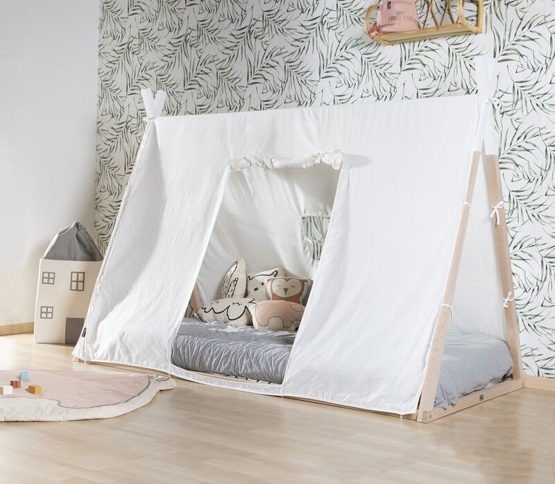 Tipi Bed Cover - 90x200 Cm - White