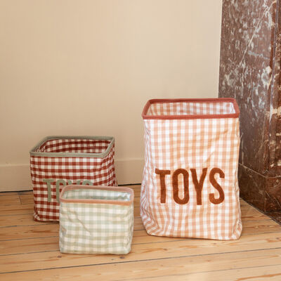 Storage Basket - 25x20x20 Cm - Vichy