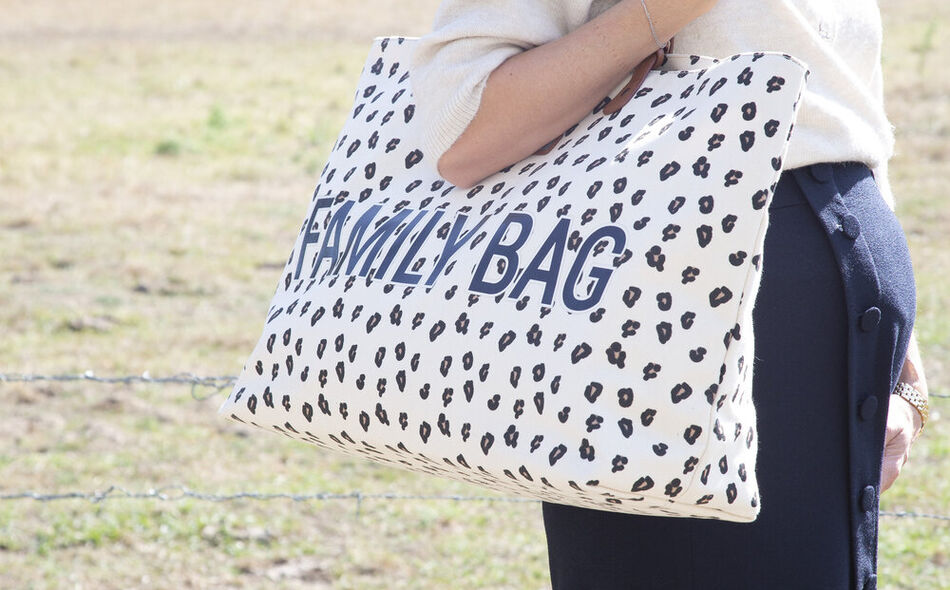 Family Bag Nursery Bag - Leopard