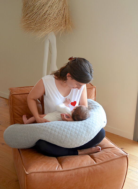 Big Flopsy &trade; Fleur de coton&reg; heather grey 