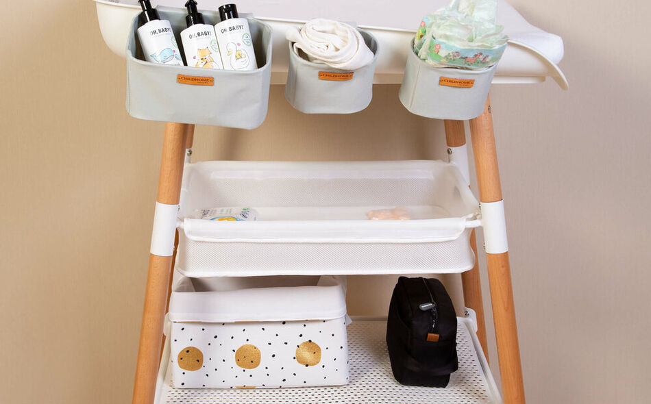 Set Mit 3 H&auml;ngenden Ablagek&ouml;rben - 21x14x10 Cm + 14x10x10 Cm