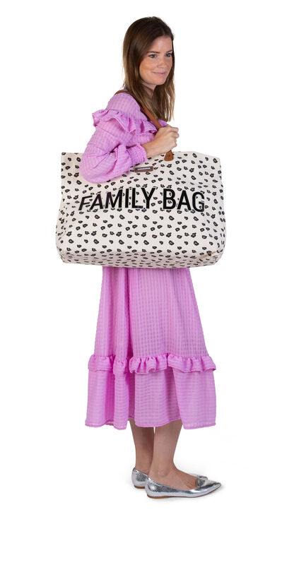 Family Bag Nursery Bag - Leopard