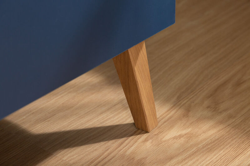 Bold Blue - Commode - 3 Tiroir + 1 Porte + Plan A Langer