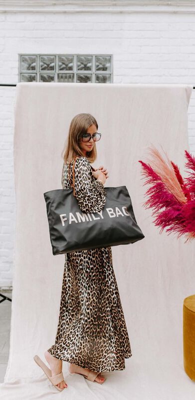 Family Bag Wickeltasche - Schwarz