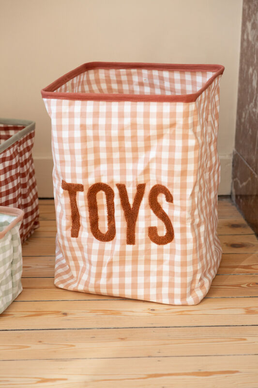 Panier De Rangement - 35x35x50 Cm - Vichy