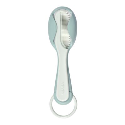 Comb and brush green blue