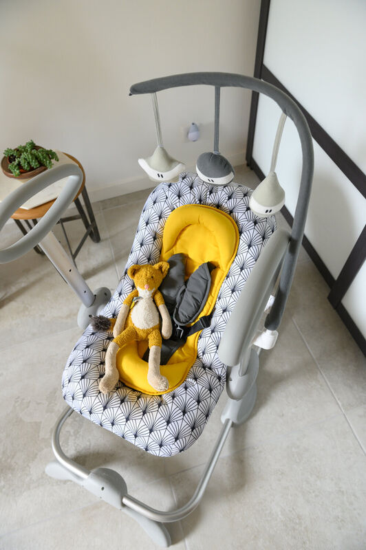 Transat Up&Down IV yellow palm tree