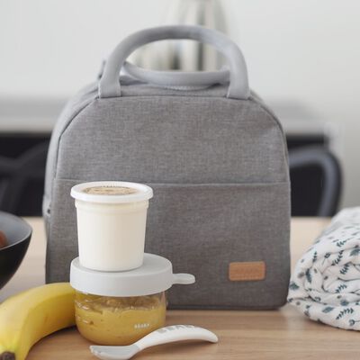 Isothermal lunch bag heather grey