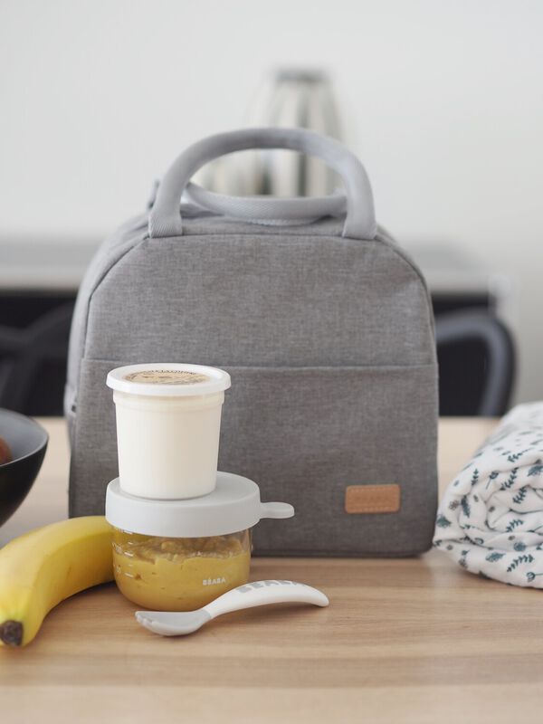Isothermal lunch bag heather grey