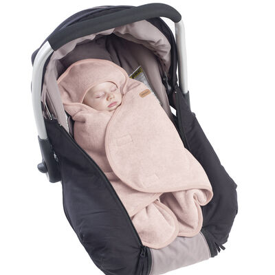 Babynomade&reg; double fleece dusty rose
