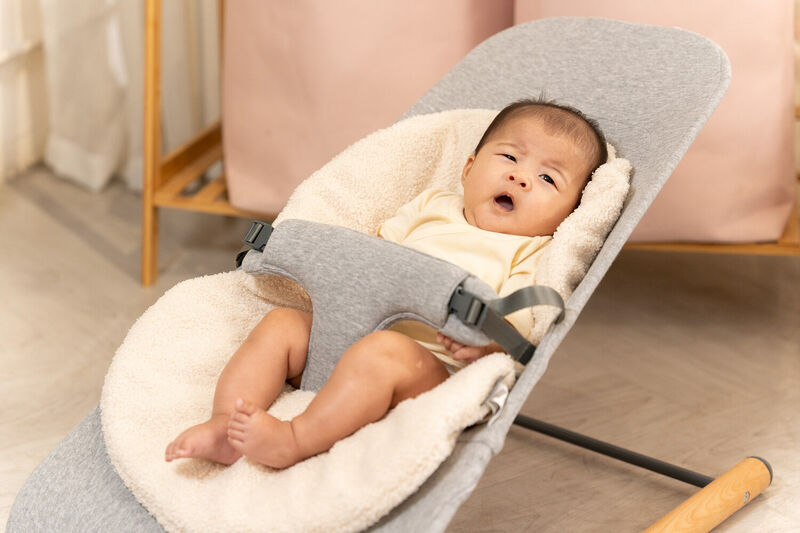 Wickelkissen - Teddy - Altweiss