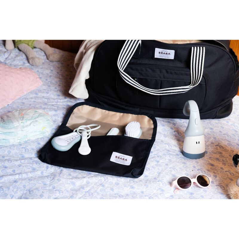 Toiletry accessory set green blue