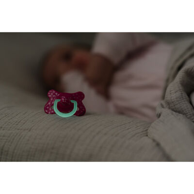 Set of 2 SX Pro 4/18M Night&Day soothers