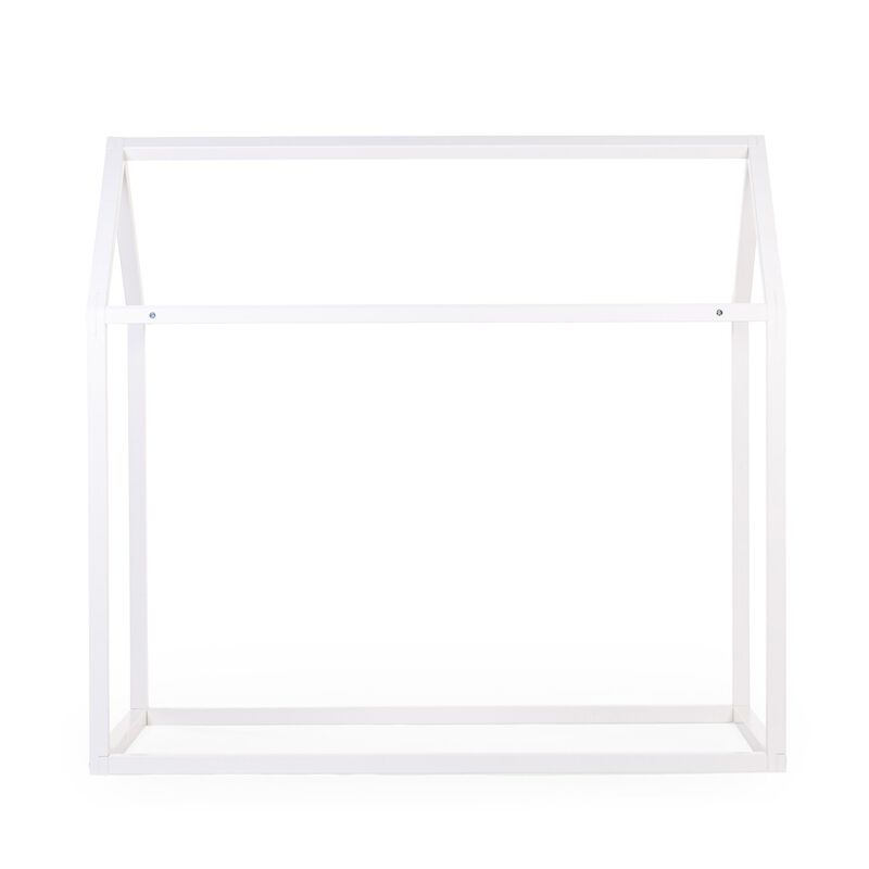 Bed Frame House - 70x140 Cm - Off White