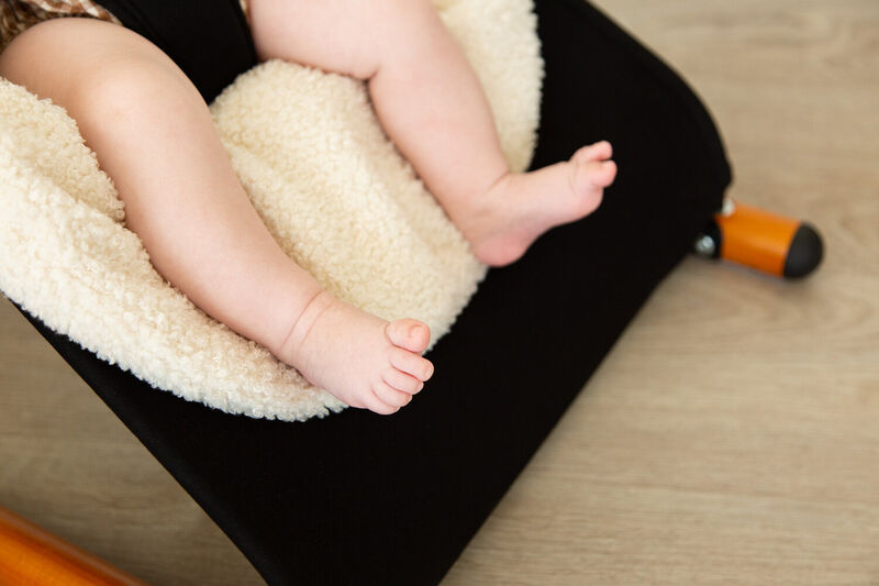 Wickelkissen - Teddy - Altweiss