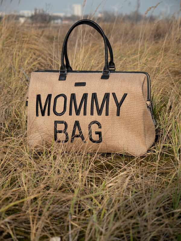 Mommy Bag &reg; Wickeltasche - Raffia look