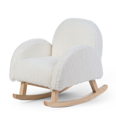 Kids Rocking Chair - Teddy - Off White Natural