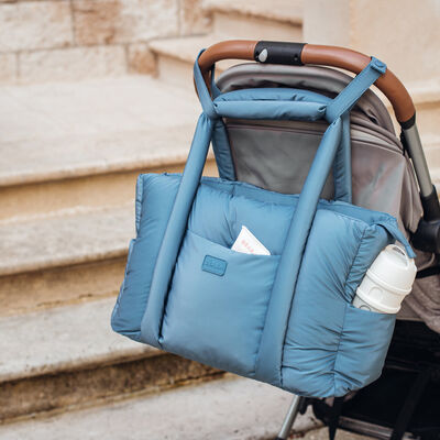 Puffy Paris changing bag Baltic Blue