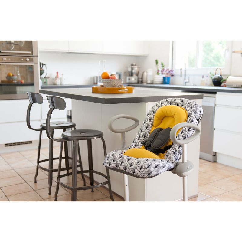 Transat Up&Down IV yellow palm tree