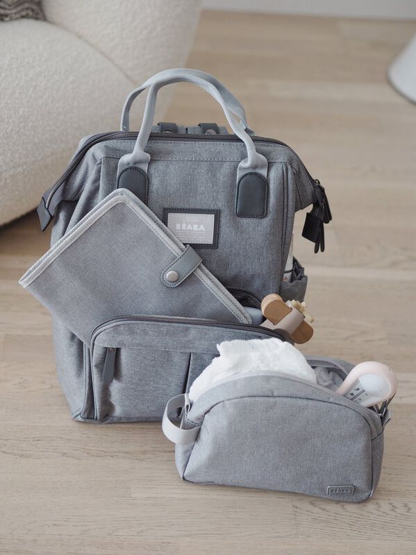Toiletry bag heather grey