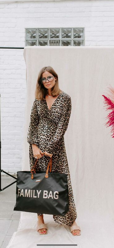 Family Bag Wickeltasche - Schwarz