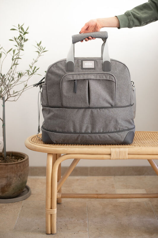 Amsterdam travel bag heather grey
