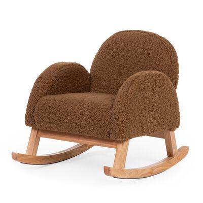 Kids Rocking Chair - Teddy - Brown Natural