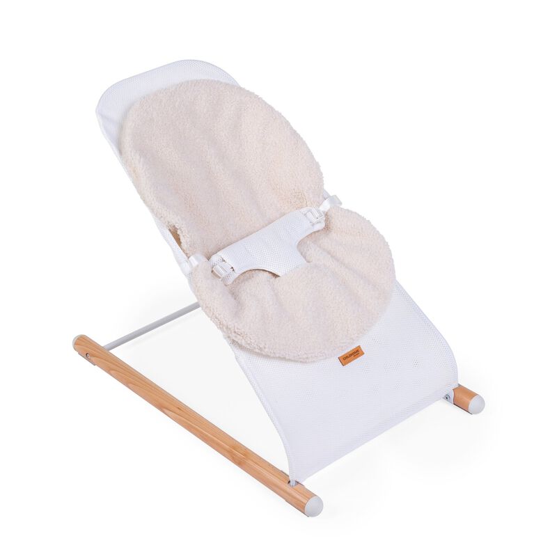 Wickelkissen - Teddy - Altweiss