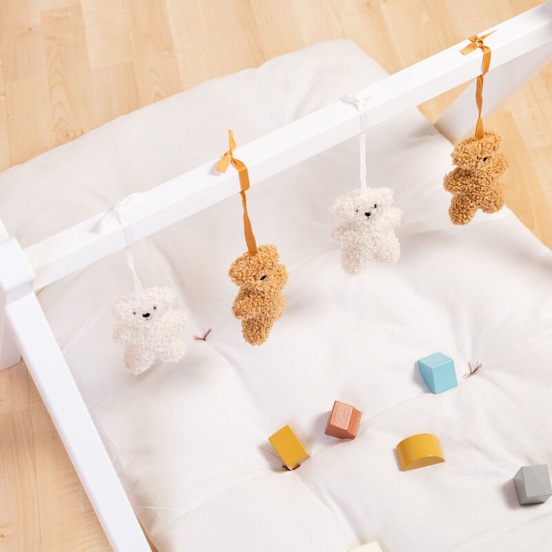 TIPI PLAY BABY GYM - WOOD - WHITE