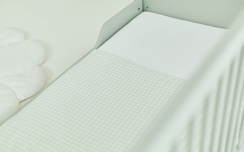 Baby Blanket - 80x100 Cm - Jersey - Forest - Muslin Vichy