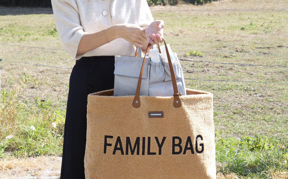 Bag In Bag Organizer - Canvas - Grey