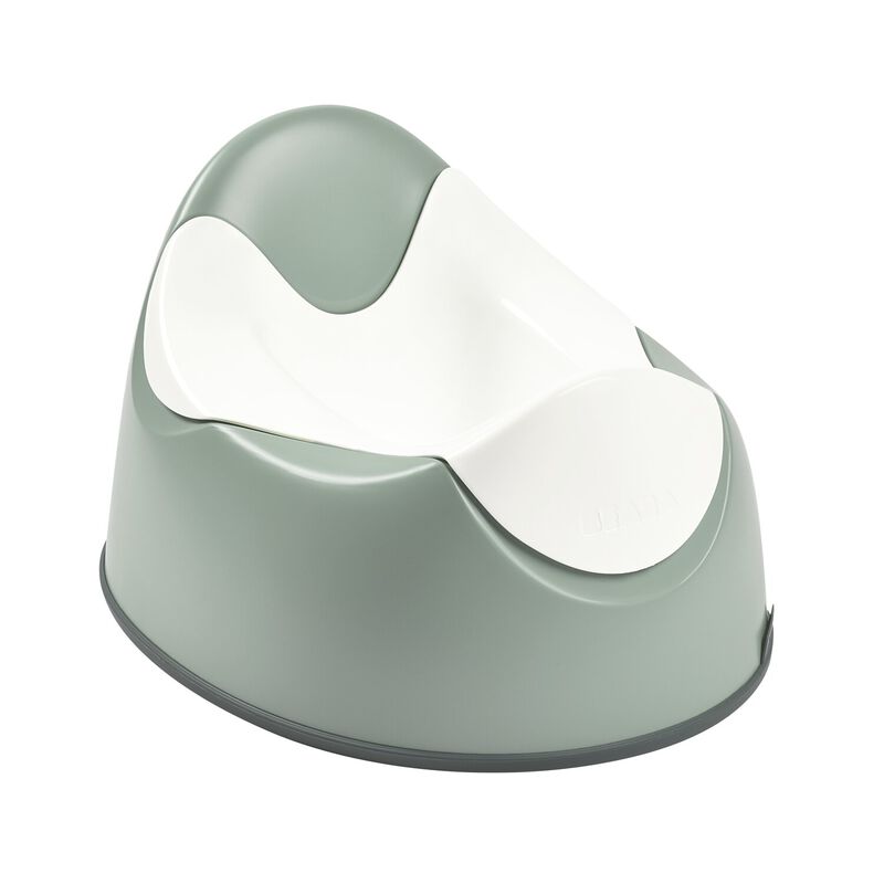Ergonomic potty sage green