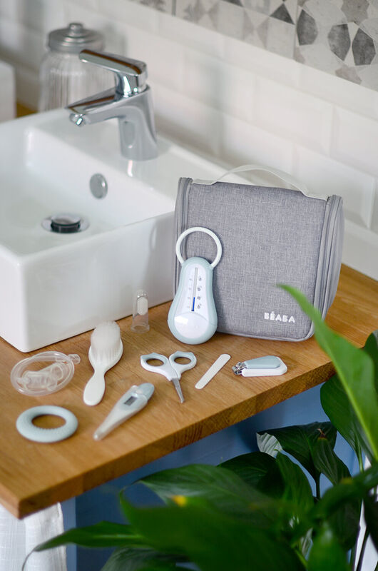 Neceser beb&eacute; green blue