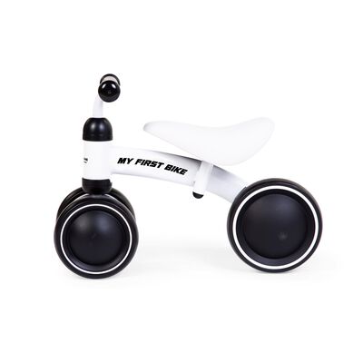 My First Bike Toddler Balance Bike - Metal - White