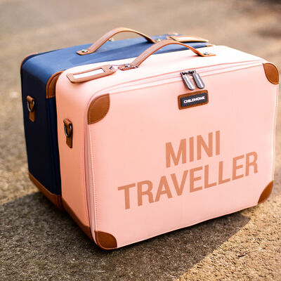 Mini Traveller Kids Suitcase - Pink Copper