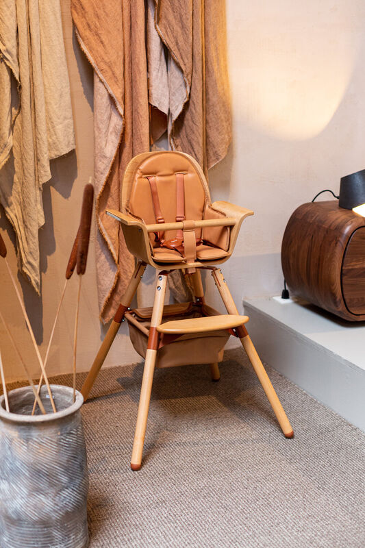 Evolu Korb - Leder - Nude