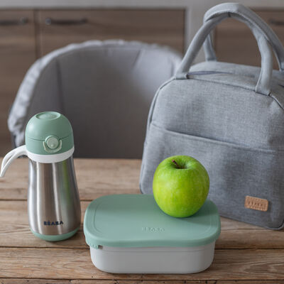Lunch box sage green