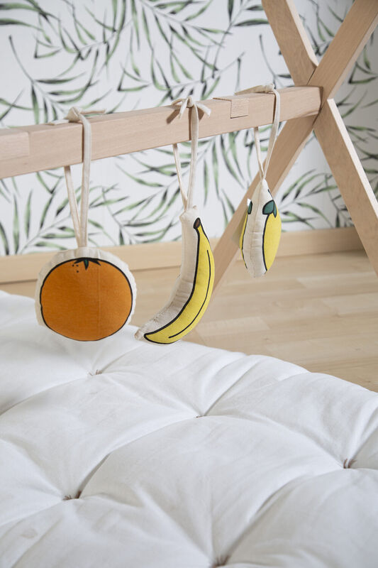 Tipi Stand For Moses Basket + Baby Gym - Wood - Natural