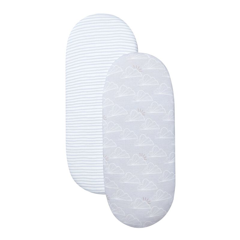 B&eacute;aba by Shnuggle - Set of 2 fitted sheets