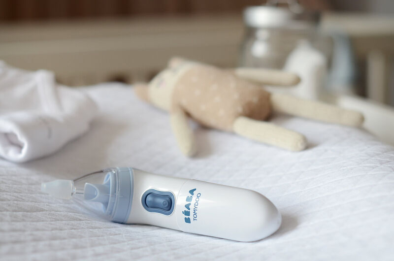 Mouche b&eacute;b&eacute; &eacute;lectrique Tomydoo blue