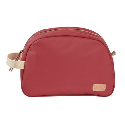 Toiletry bag terracotta
