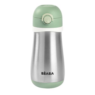 Stainless steel bottle 350 ml sage green 
