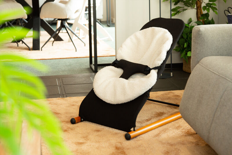 Wickelkissen - Teddy - Altweiss