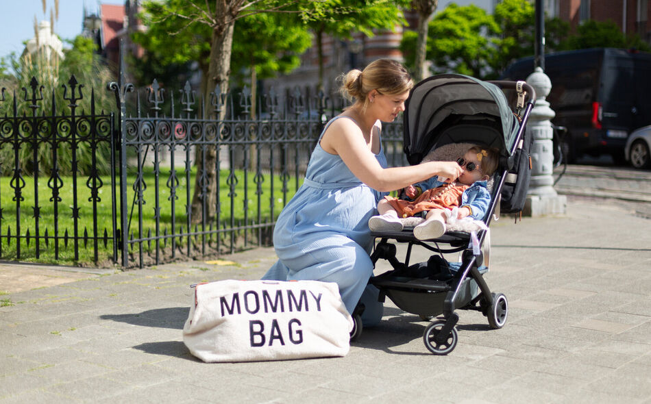 Mommy Bag &reg; Sac A Langer - Teddy Ecru