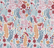 Geneve changing station mirage grey/floral